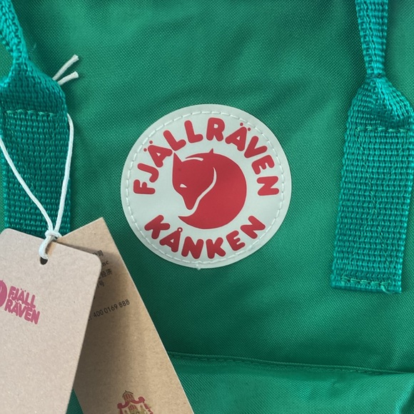 Light GREEN FJALLRAVEN KANKEN backpack - Picture 3 of 7